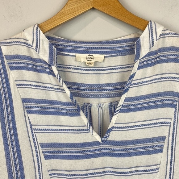 ENTRO • Boardwalk Tiered V-Neck Dress - Picture 9 of 13